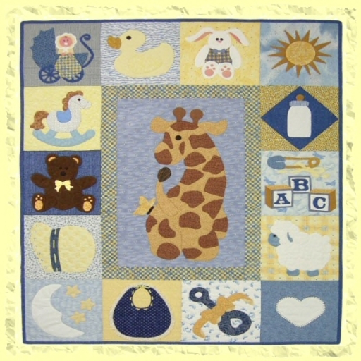 Giraffe Baby Quilt