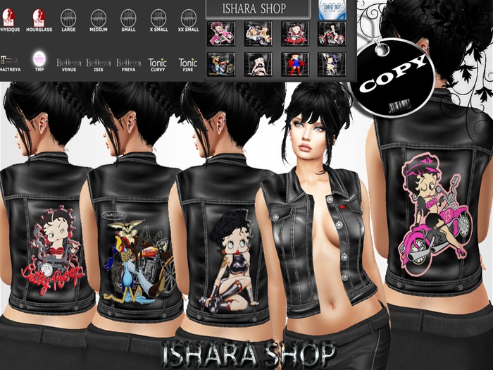 BIKER GIRL VEST
