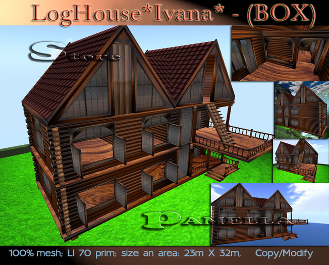 LogHouse*Ivana* - (BOX)