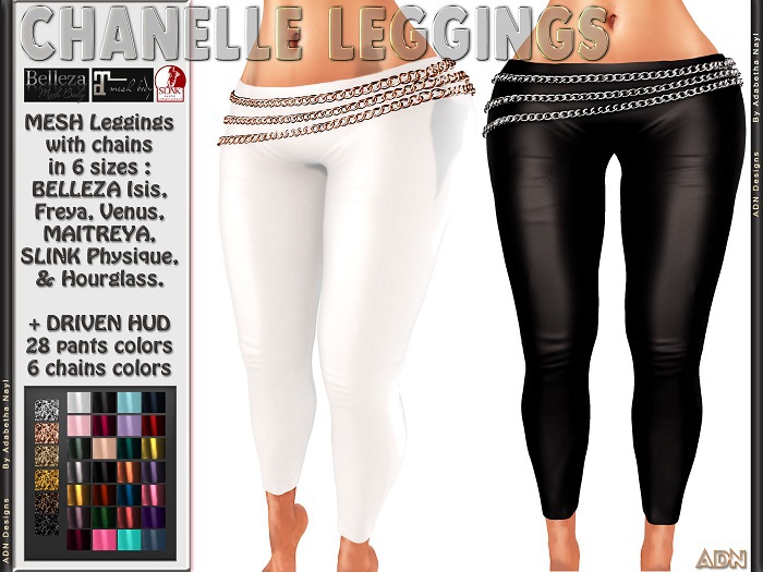 [AdN] CHANELLE LEGGINGS (BELLEZA MAITREYA SLINK)