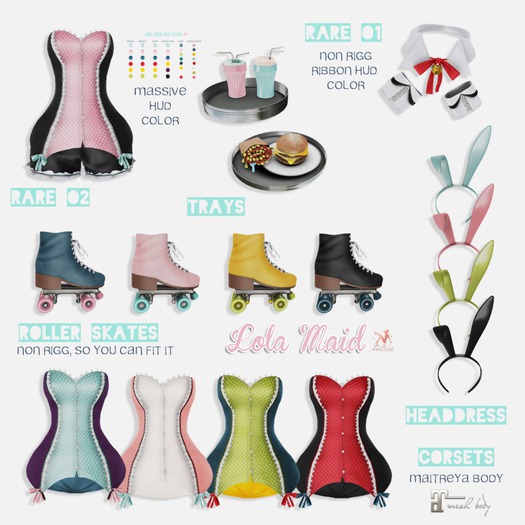 Tentacio. Lola maid 01 RARE