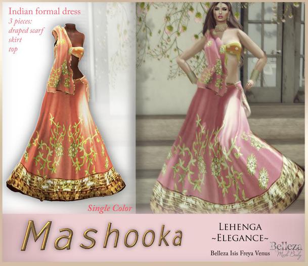 Mashooka~ Lehenga Elegance {Pirouette} /Belleza