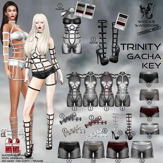 #2 Wicca's Wardrobe - Trinity Boots RARE [GACHA]