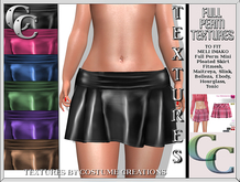 Second Life Marketplace - MELI MINI PLEATED SKIRT TEXTURES ...