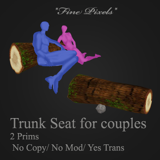 *Fine Pixels* Trunk Seat for Couples