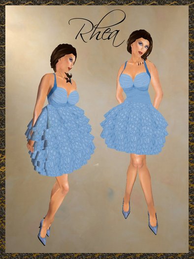 *Goddess* Rhea in Blue