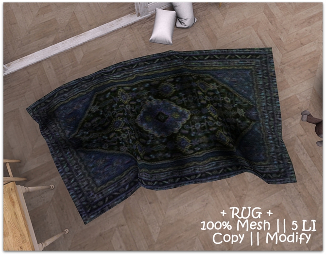 || When I'm Bored || Decor || 100%  Mesh ||  Rug ||  Nr - 7