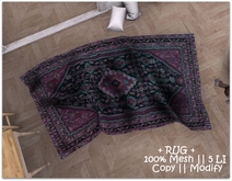 || When I'm Bored || Decor || 100%  Mesh ||  Rug ||  Nr - 11