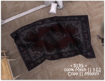 || When I'm Bored || Decor || 100%  Mesh ||  Rug ||  Nr - 15