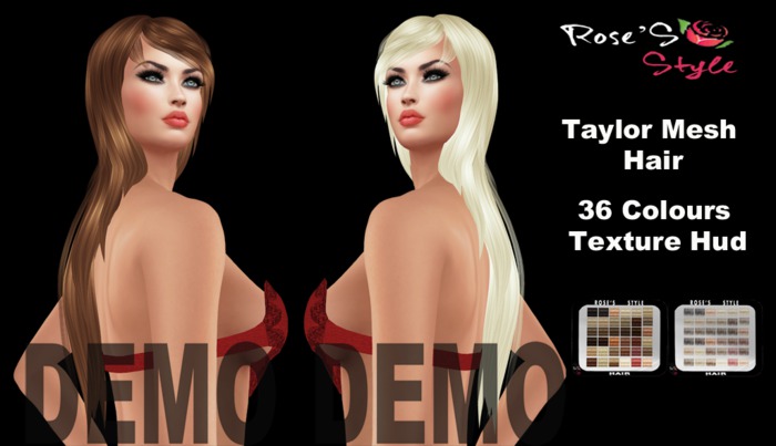 ROSE'S STYLE Taylor Mesh Hair DEMO