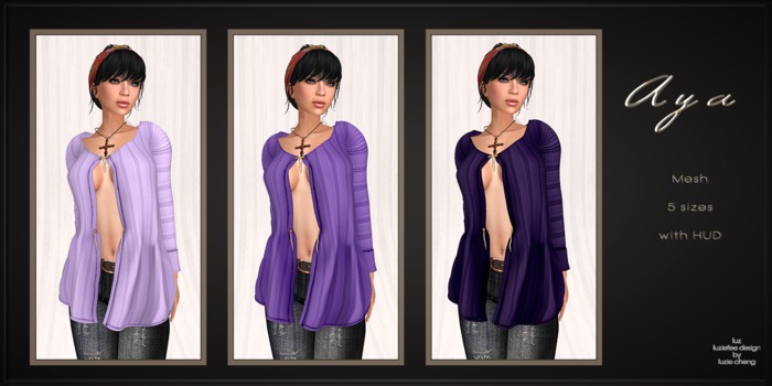LUZ - Aya purple - box