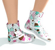-mL- My cute Sneakers gacha - Belleza *4