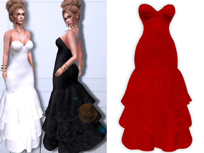 :SC:: Bety Dress  RED