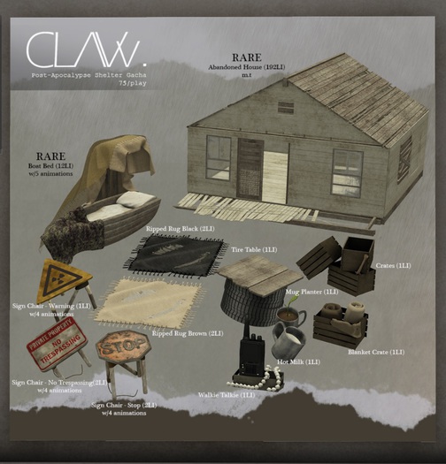 C L A Vv. Apoc - Ripped Rug Brown