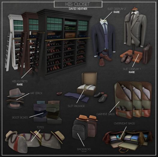 -David Heather-Garment Bag/Mud