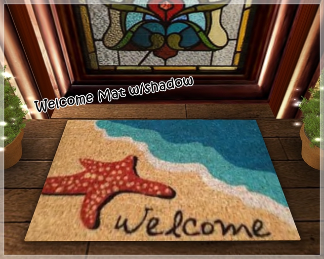 !!! TBGB - "Welcome Mat/Beach" w/Shadow by Sej