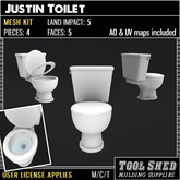 Tool Shed - Justin Toilet Kit