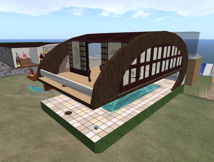 house 14 prims x 512 sqm land by Eloise