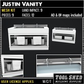 Tool Shed - Justin Vanity Kit