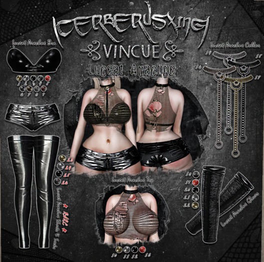 [CX] 9 Luceat Arachne Bra - Bricked Red (Maitreya)