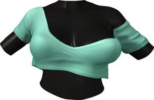 RIOT / Cecelia Crop Tee - Fern | Maitreya/ Belleza/ Slink/ TMP