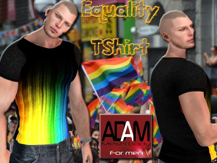 TShirt Rainbow - ADAM by WhatEver