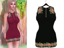 ::SC:: Dany Dress  BLACK