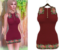 ::SC:: Dany Dress  RED
