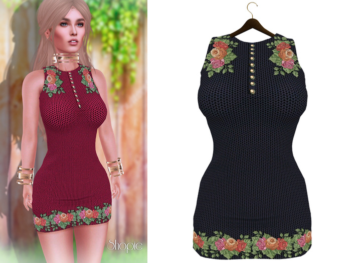 ::SC:: Dany Dress  BLUE