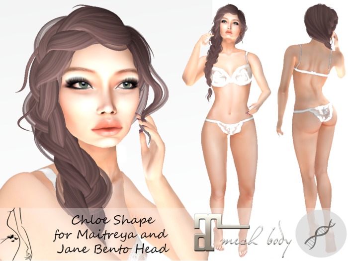 ~LS~ DEMO Chloe Shape - Maitreya/Genesis Jane Head