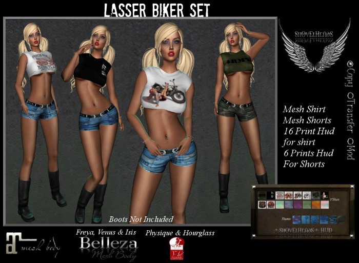 :*:ShOvElHeAdS:*: Lasser Biker Set