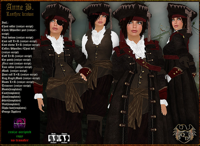 Anne B. leather brown (Incl. Omega)