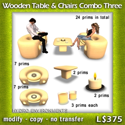 Table and Chairs