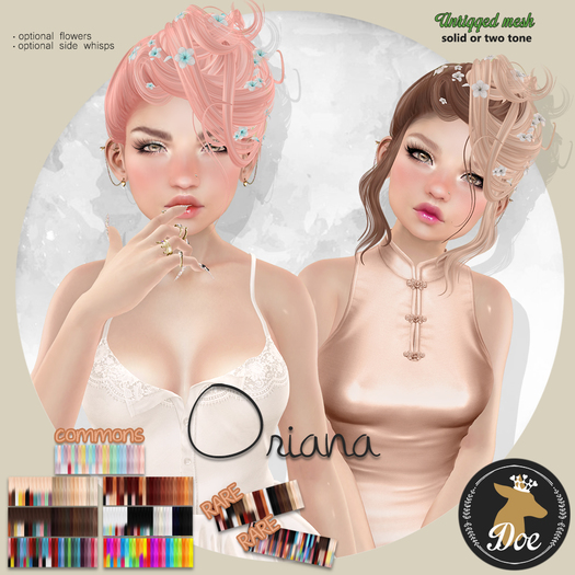Doe: Oriana (solid) - Candy RARE