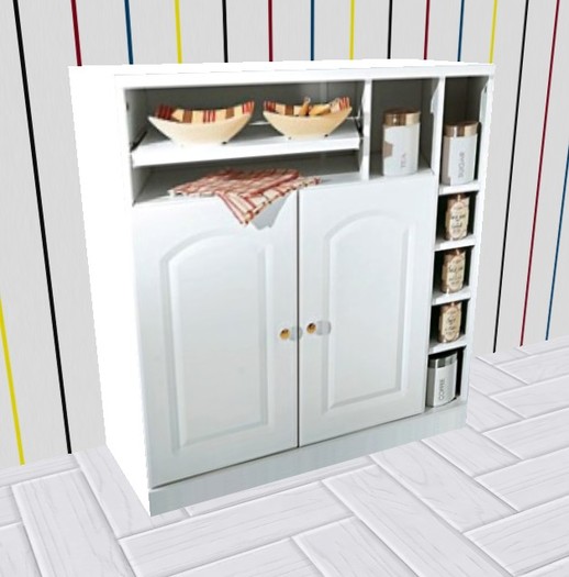 Side cupboard - White