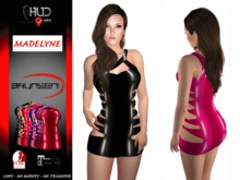 Brunsen! Dress Sexy Madelyne LATEX wHUD 9 Colors