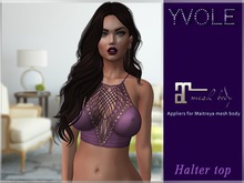 Yvole - Halter Top Purple Maitreya appliers