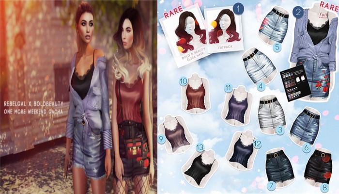 ::Bold & Beauty:: Hair :: Elisa. (Fatpack) [1] RARE