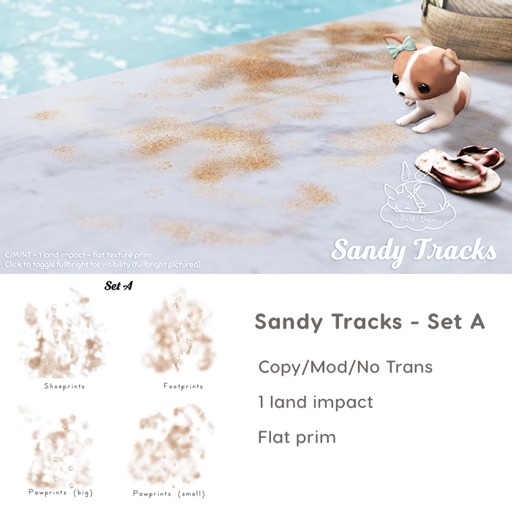 +Half-Deer+ Sandy Tracks [Set A]