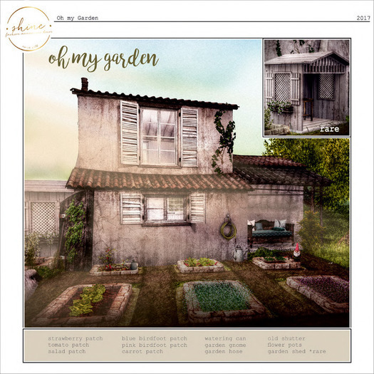 shine by [ZD] *OH MY GARDEN* Pink Birdsfoot Patch