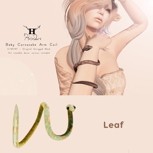 +Half-Deer+ Baby Cornsnake [Leaf]