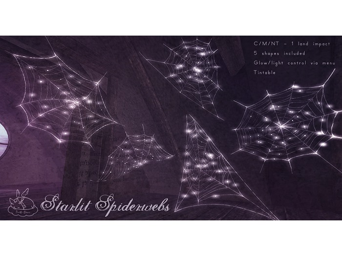 +Half-Deer+ Starlit Spiderwebs [Set of 5]