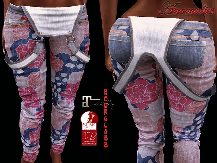 Jeans flower extravaganza