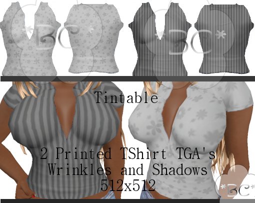 Tintable TShirt TGA PACKAGE 1