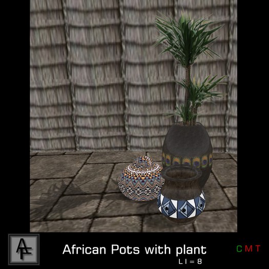 AF African Pots with Yuka