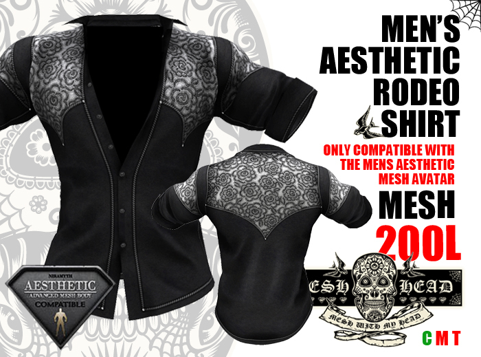 Mesh Head - Aesthetic Rodeo Shirt