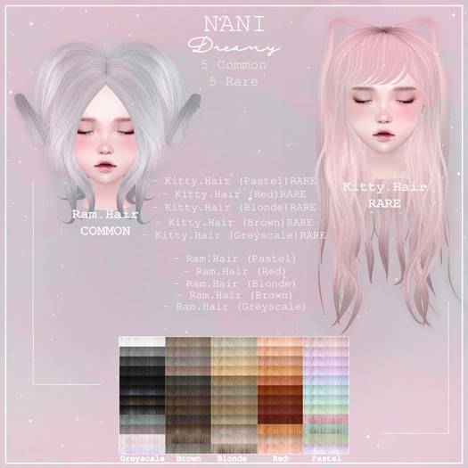 [NANI] Ram.Hair (Brown)
