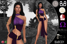 C&N kajira Dress Arella Purple