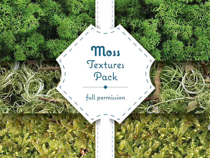 Moss Textures Pack