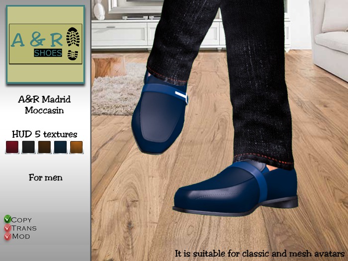 A&R Madrid Moccasin shoe DEMO